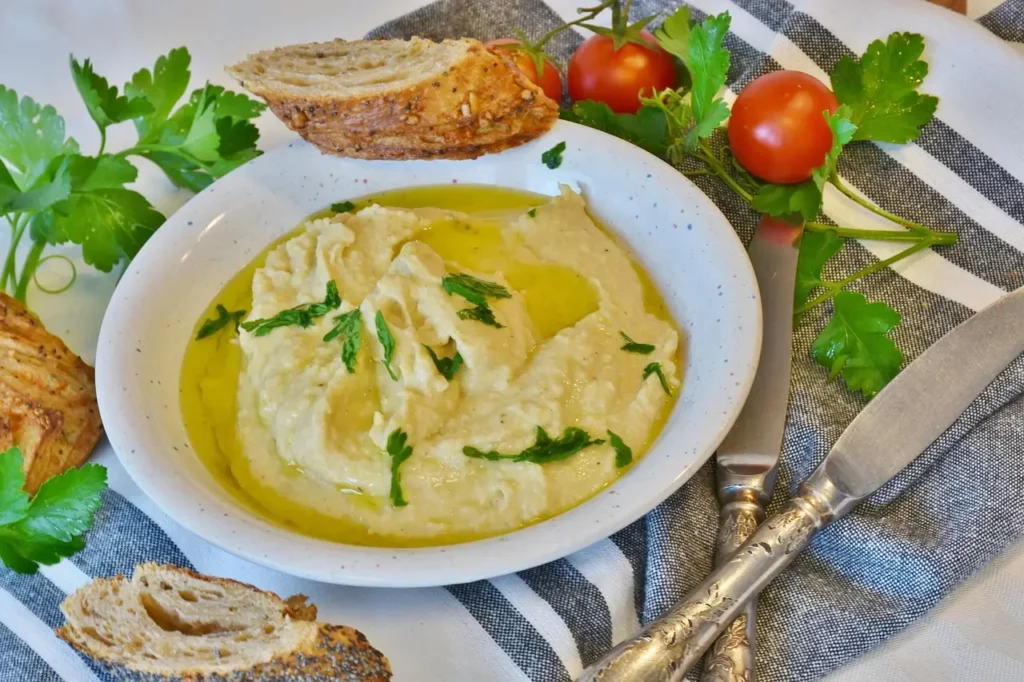 Chickpea Hummus Wrap