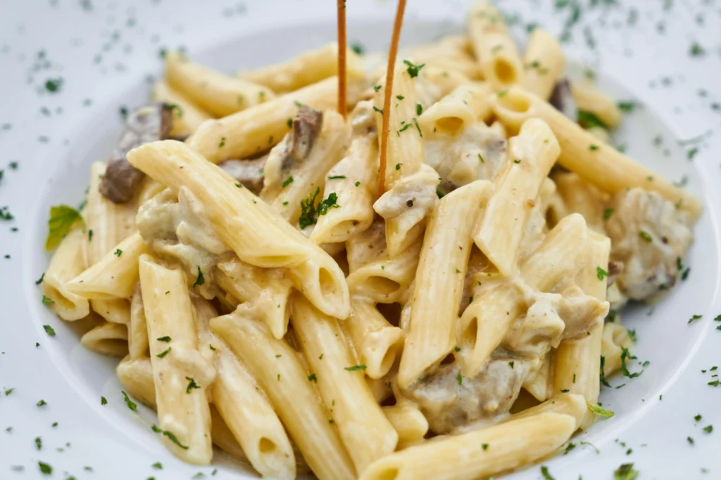 Creamy Vegan Pasta Right at Home