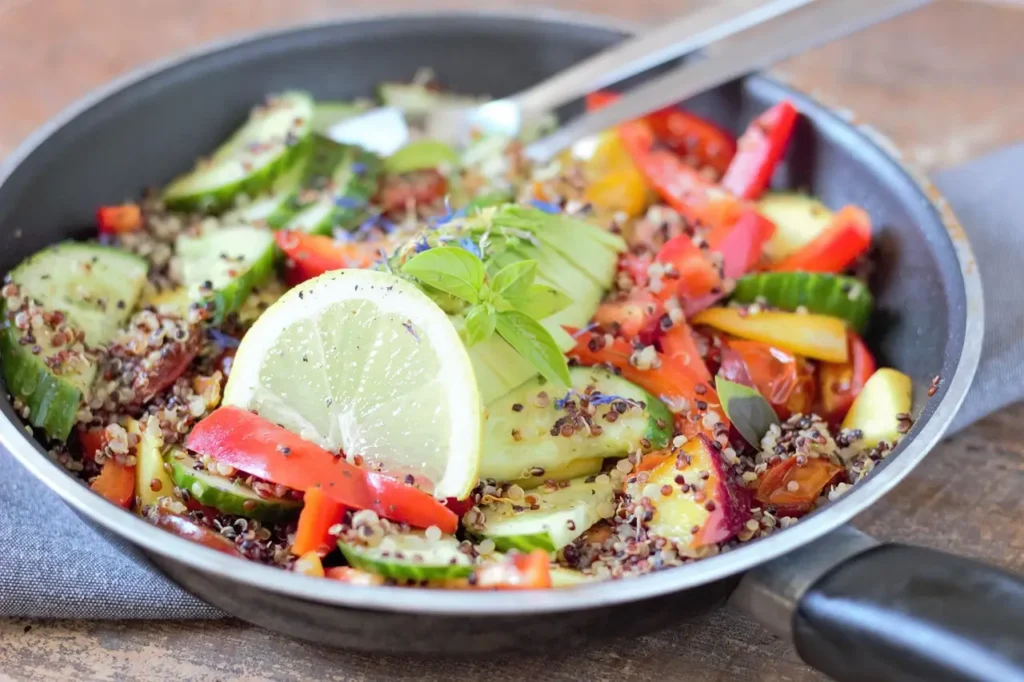 Quinoa and Lentil Salad