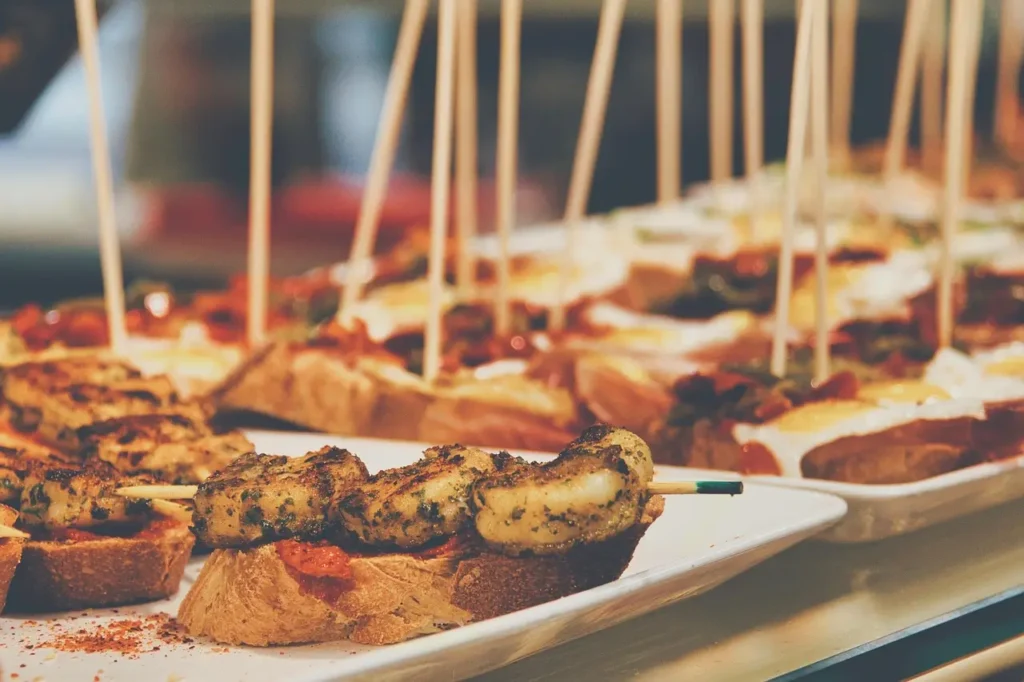 Tapas-Style Veggie Bites